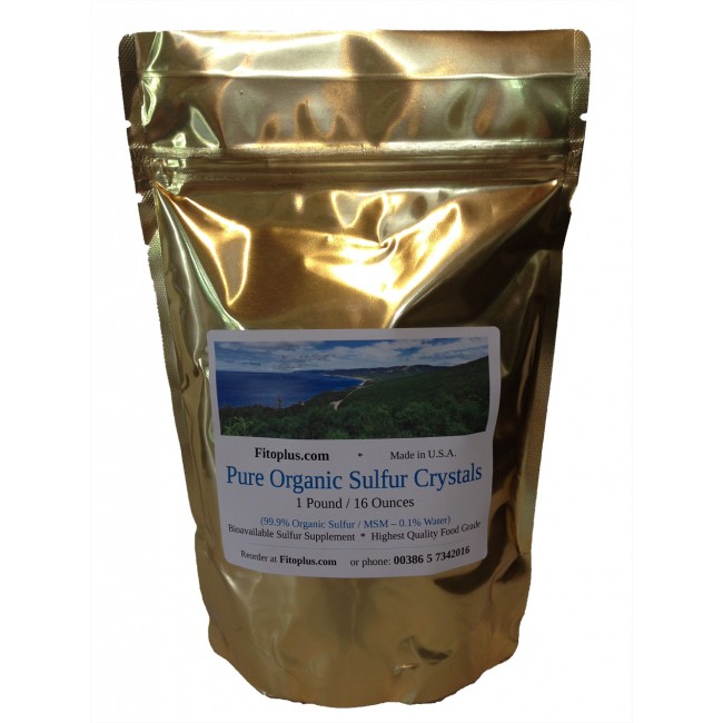 Zolfo Organico in cristalli (MSM)